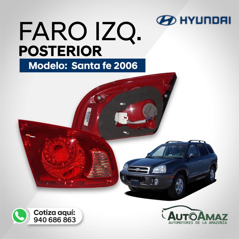FARO POST. IZQ. HYUNDAI SANTA FE