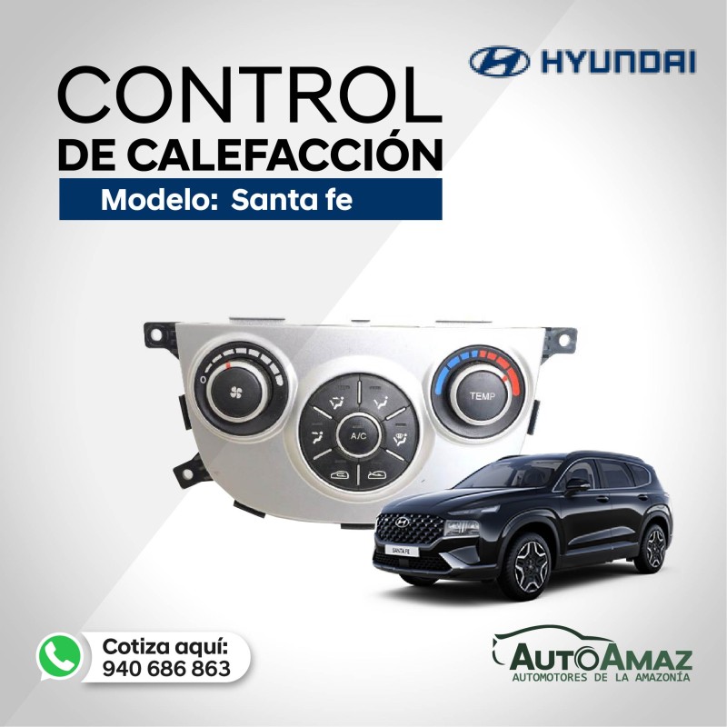 CONTROL DE CALEFACCIÓN HYUNDAI SANTA FE
